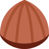 Chestnut - Twemoji