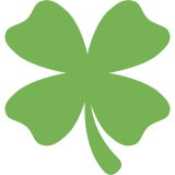 Four Leaf Clover - Twemoji