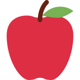 Red Apple - Twemoji