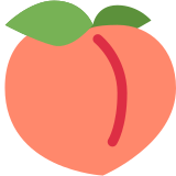 Peach - Twemoji