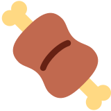 Meat on Bone - Twemoji
