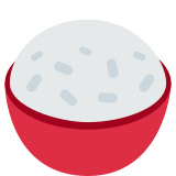Bowl of Rice - Twemoji