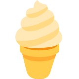 Soft Ice Cream - Twemoji