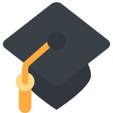 Graduation Cap - Twemoji