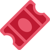 Admission Tickets - Twemoji