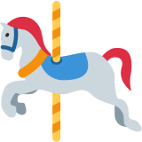Carousel Horse - Twemoji
