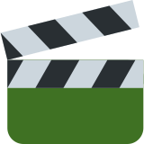 Clapper Board - Twemoji