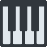 Musical Keyboard - Twemoji