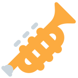 Trumpet - Twemoji
