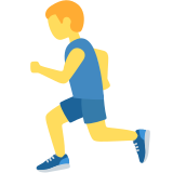 Man Running - Twemoji