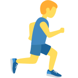 Man Running Right - Twemoji