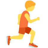 Person Running Right - Twemoji