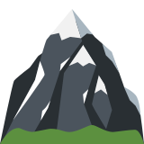 Snow-Capped Mountain - Twemoji