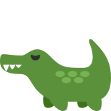 Crocodile - Twemoji