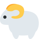 Sheep - Twemoji