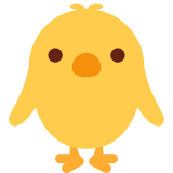 Front-Facing Baby Chick - Twemoji