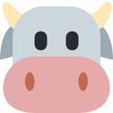 Cow Face - Twemoji