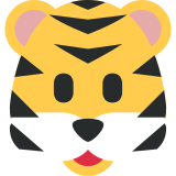 Tiger Face - Twemoji