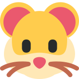 Hamster Face - Twemoji