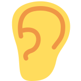 Ear - Twemoji