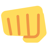 Oncoming Fist - Twemoji
