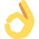OK Hand - Twemoji