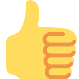 Thumbs Up - Twemoji