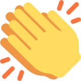 Clapping Hands - Twemoji