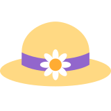 Woman's Hat - Twemoji