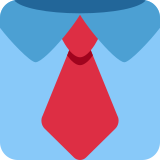 Necktie - Twemoji