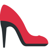 High-Heeled Shoe - Twemoji