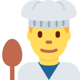 Man Cook - Twemoji