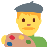 Man Artist - Twemoji