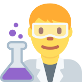 Man Scientist - Twemoji