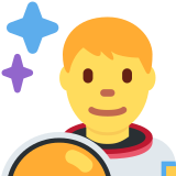 Man Astronaut - Twemoji