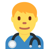 Man Health Worker - Twemoji