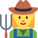 Woman Farmer - Twemoji