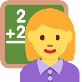 Woman Teacher - Twemoji