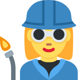 Woman Factory Worker - Twemoji