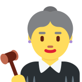 Woman Judge - Twemoji