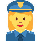 Woman Police Officer - Twemoji