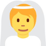 Bride With Veil - Twemoji