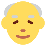 Old Man - Twemoji