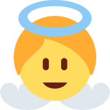 Baby Angel - Twemoji