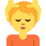 Person Getting Massage - Twemoji