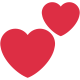 Two Hearts - Twemoji