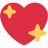 Sparkling Heart - Twemoji