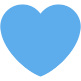 Blue Heart - Twemoji