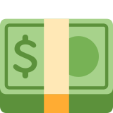 Dollar Banknote - Twemoji