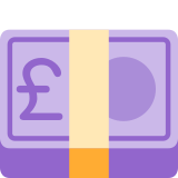 Pound Banknote - Twemoji